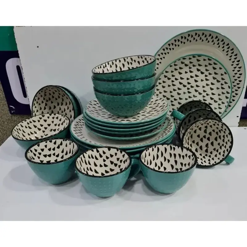 Set of bowls and plates